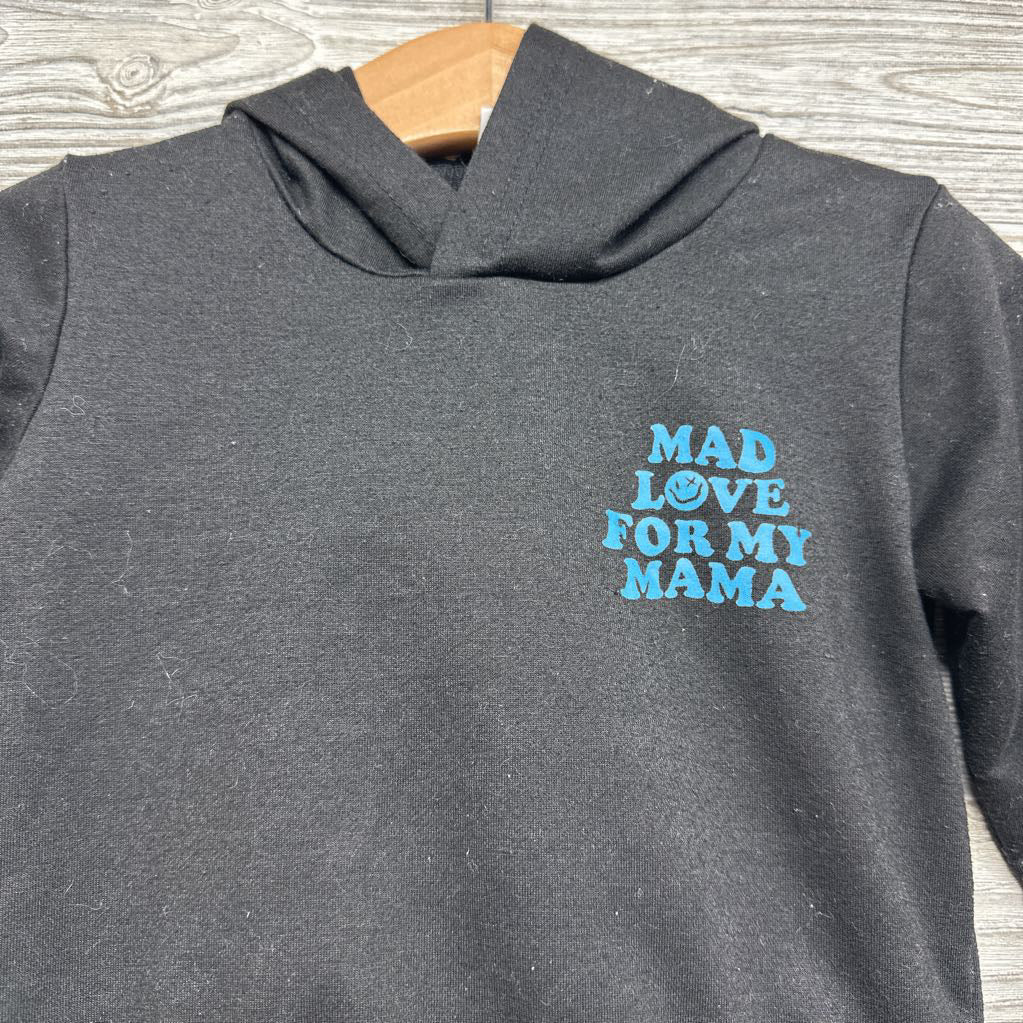 Hoodie Mad Love For My Mama 9-12M
