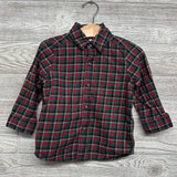 Plaid Button Up Shirt 18M