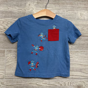 Pocket Shirt Captain America 12M