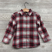 Plaid Button Up Shirt 2t