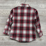 Plaid Button Up Shirt 2t