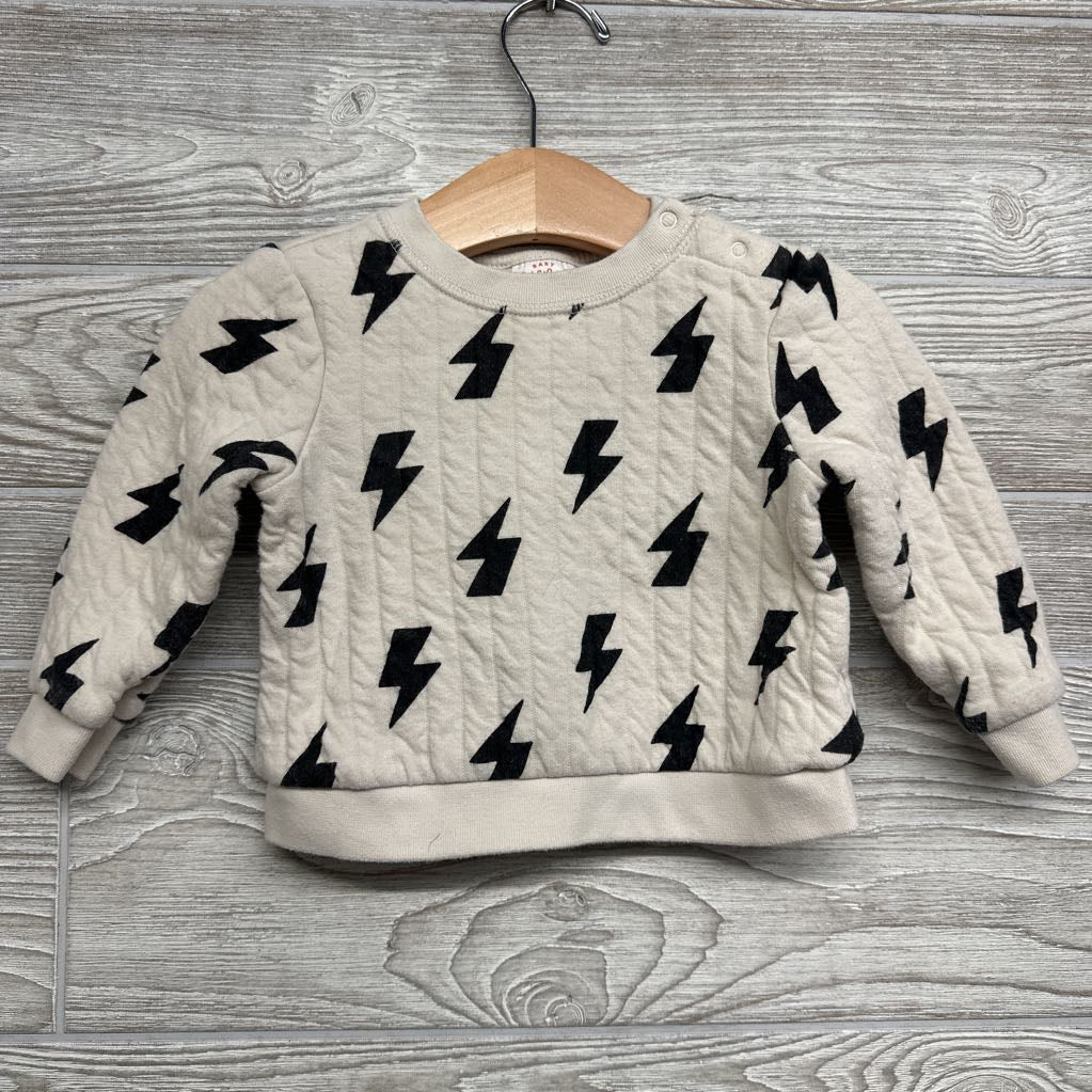 Crewneck Lightning Bolts 12M