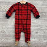 Blanket Sleeper Plaid 6M