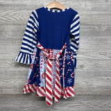 LS Dress Candy Canes 4t