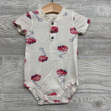 Henley Bodysuit Fire Trucks 9M