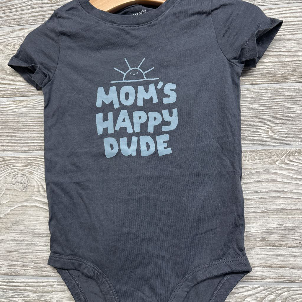 Bodysuit Mom's Happy Dude 18M