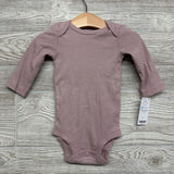 NEW LS Ribbed Bodysuit 6M