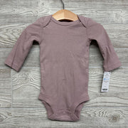 NEW LS Ribbed Bodysuit 6M