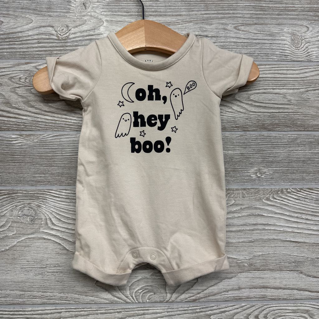 Shorty Romper Oh, Hey Boo NB