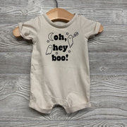 Shorty Romper Oh, Hey Boo NB