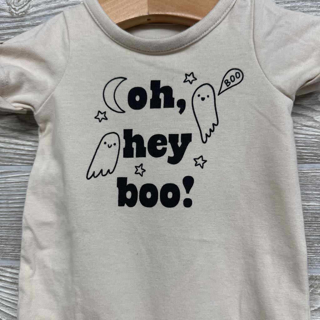 Shorty Romper Oh, Hey Boo NB