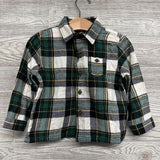 Plaid Button Up Shirt 2t