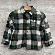 Plaid Button Up Shirt 2t