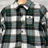Plaid Button Up Shirt 2t