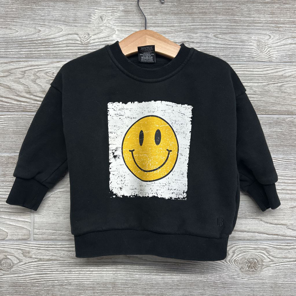 Crewneck Smiley Face 12-18M