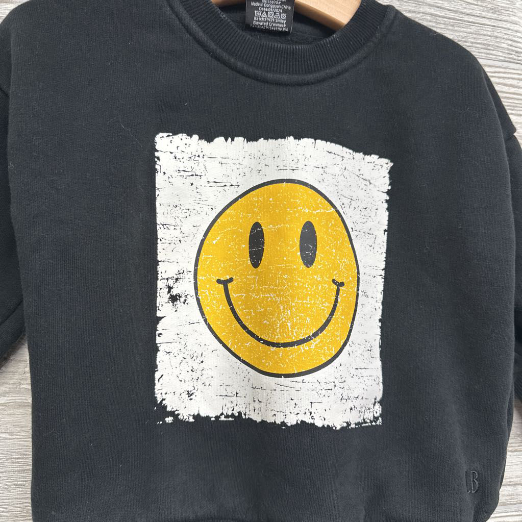 Crewneck Smiley Face 12-18M