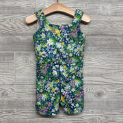 Floral Athletic Romper 5t