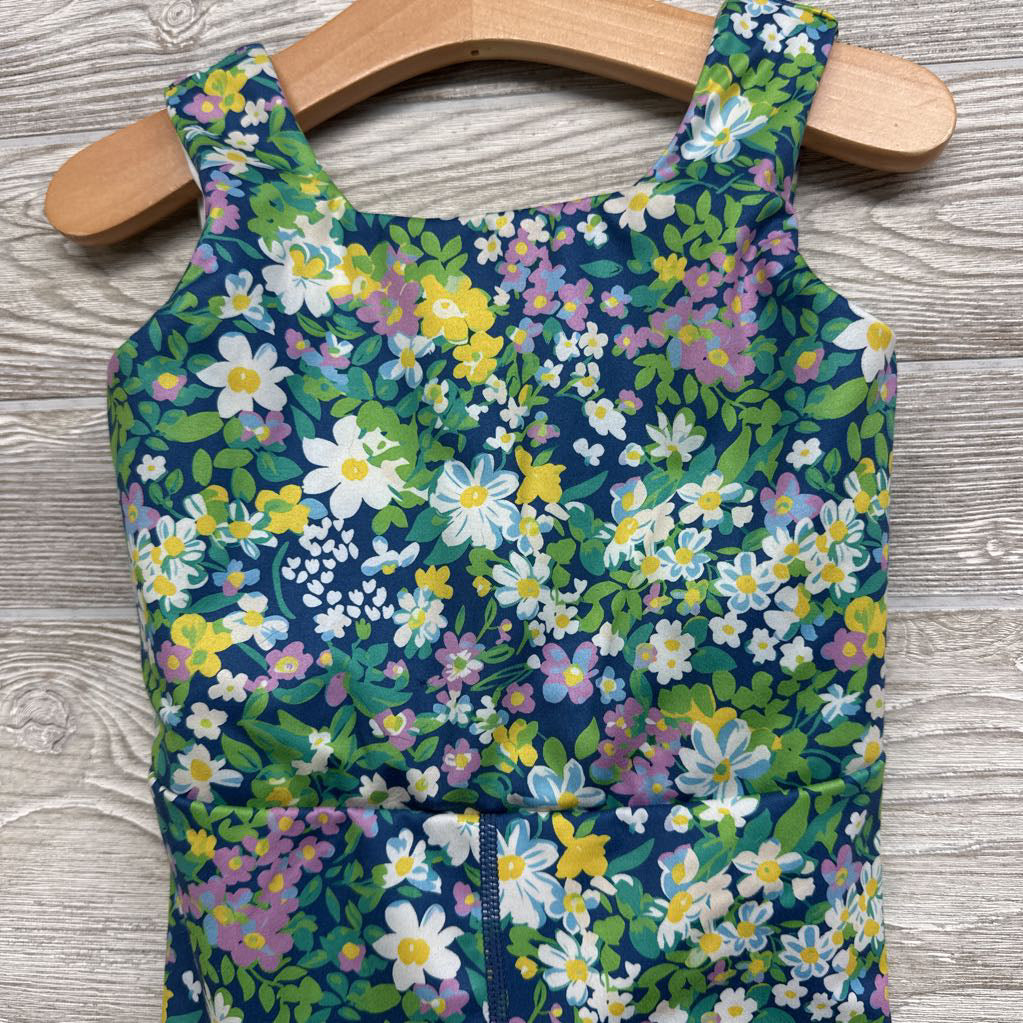 Floral Athletic Romper 5t