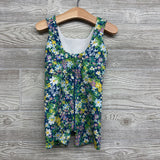 Floral Athletic Romper 5t