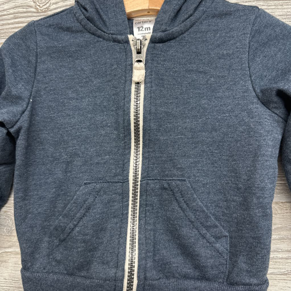 Full Zip Hoodie 12M