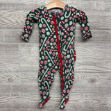 Bamboo Sleeper Ruffles Candy Canes* 0-3M