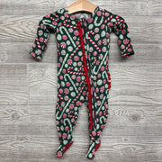 Bamboo Sleeper Ruffles Candy Canes* 0-3M