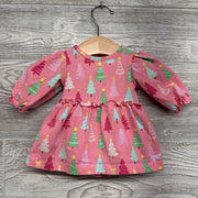 LS Dress Christmas Trees 0-3M