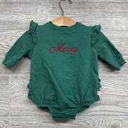 Crewneck Bodysuit Ruffles Merry 3-6M