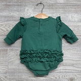 Crewneck Bodysuit Ruffles Merry 3-6M
