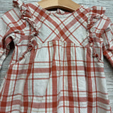 Plaid LS Dress 18-24M