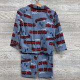 Button Up Pj 2 Pc Train 2t