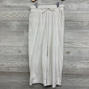 Ribbed Wide Pants 6-7