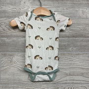 Bamboo Bodysuit Hedgehogs Leaves 0-3M