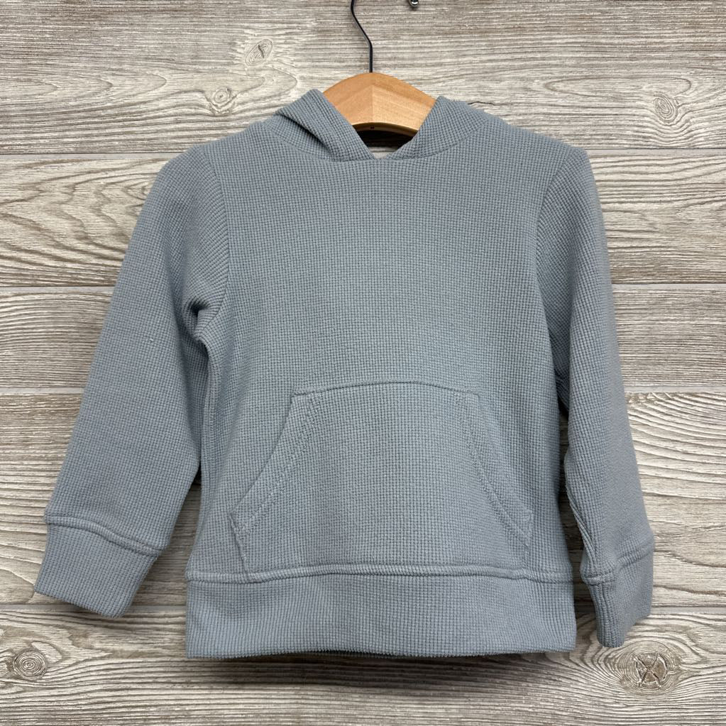 Waffle Knit Shirt W/ Hood 3t