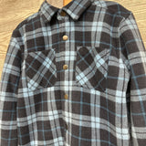 Sherpa Lined Plaid Shirt W/ Hood 5-6