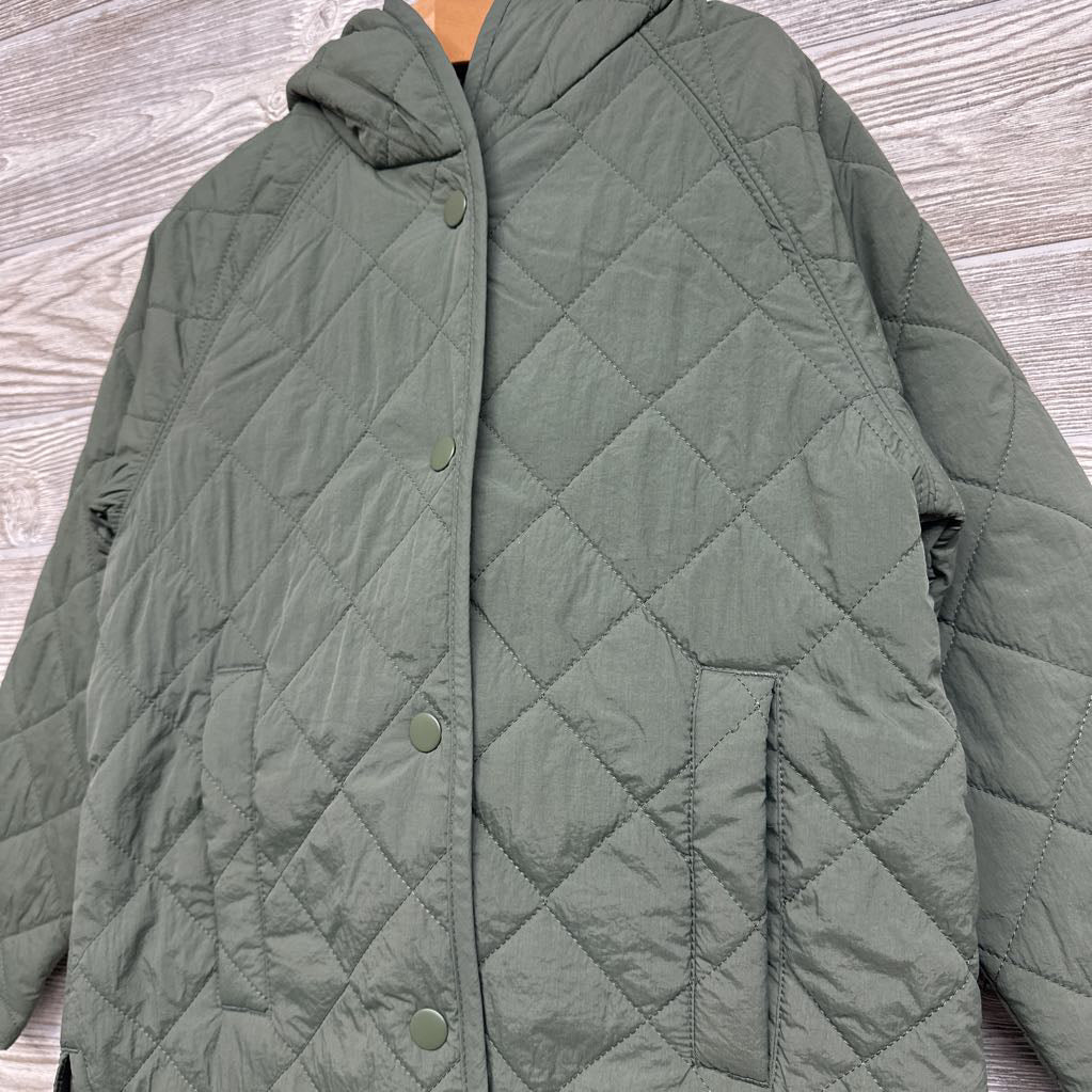 Quilted Snap Up Jacket 6-6x
