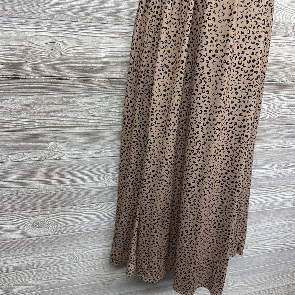 Ribbed Dress Animal Print Medium