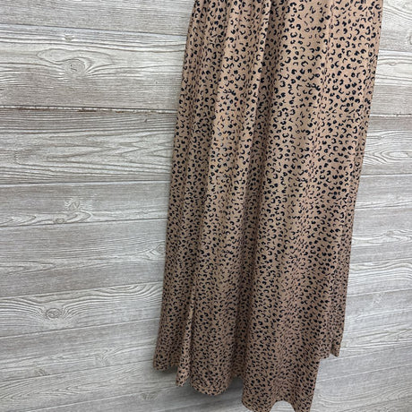 Ribbed Dress Animal Print Medium