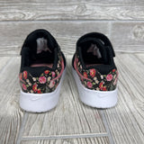Star Runner Velcro Shoes Flowers 7c