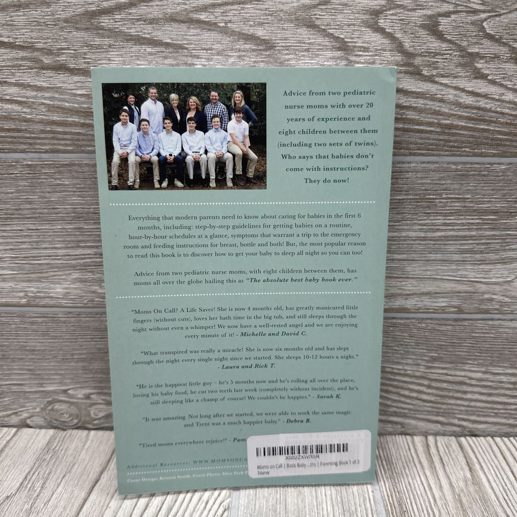 Moms On Call 0-6M Paperback Book