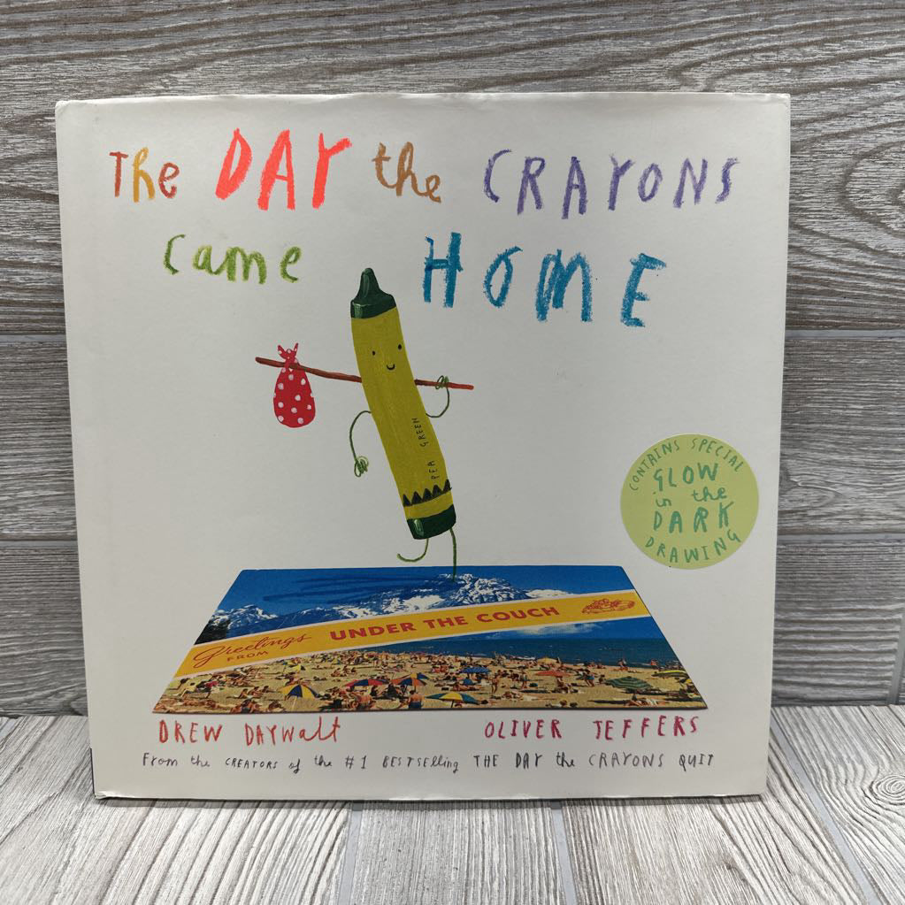 The Day The Crayons Came Home Hardcover Book