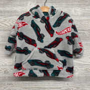 Plush Hoodie Cars 18M