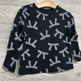 LS Shirt Bows 2t