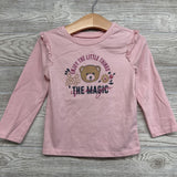 LS Shirt Ruffles Enjoy The Little Things 2t