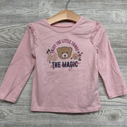 LS Shirt Ruffles Enjoy The Little Things 2t
