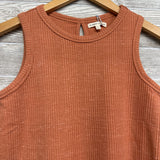 NEW Waffle Knit & Ribbed Stripe Tank Top 10