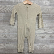 Viscose Footless Sleeper Stripes 12M