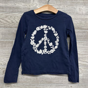 LS Shirt Floral Peace Sign 6