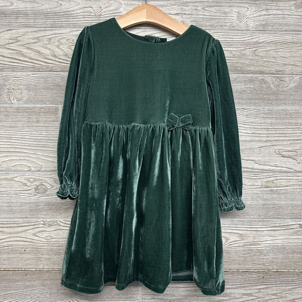 Velour Dress Bow 5t