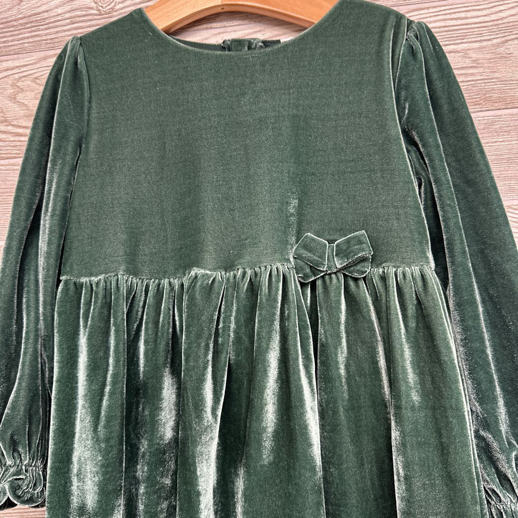 Velour Dress Bow 5t